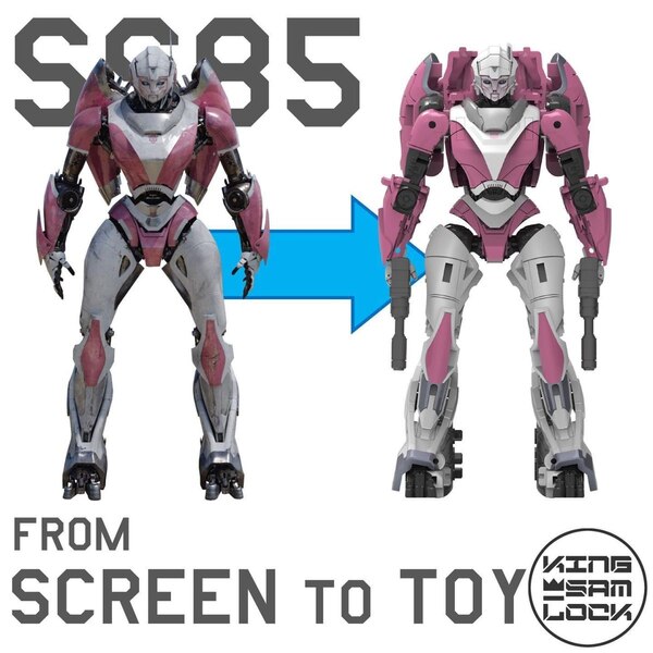 Studio Series SS 85 Arcee Screen To Toy Image  (85 of 101)